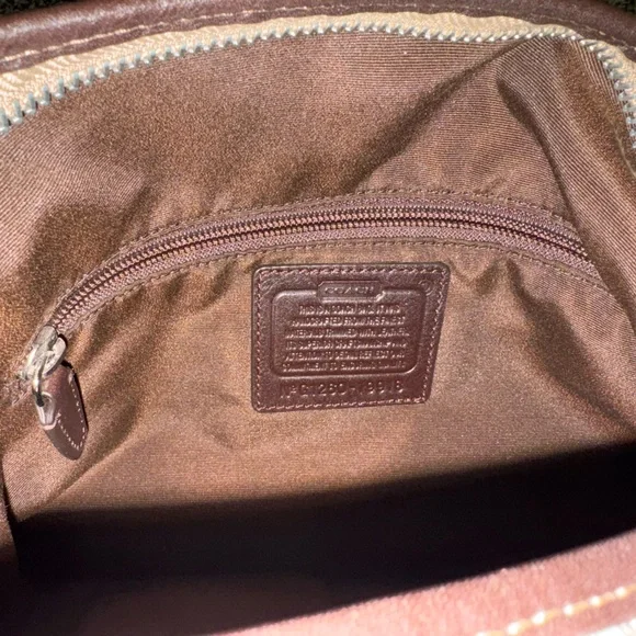 Coach Legacy Duffle Bucket Shoulder Bag, Brown - Picture 3 of 16
